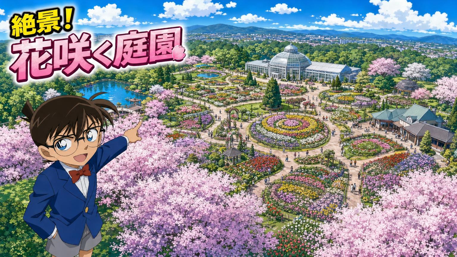 小马拉大车植物视频-航拍植物园